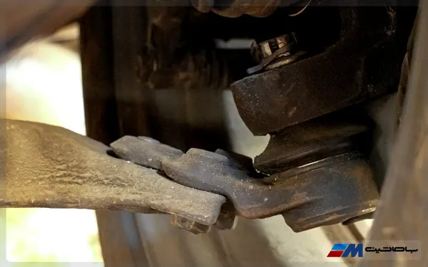 نشانه سیبک فرمان خراب